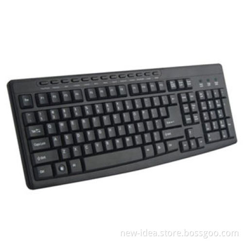 Multimedia Keyboard with 0 to 50°C Operating Temperatures, Wired Fashionable and Simple Design